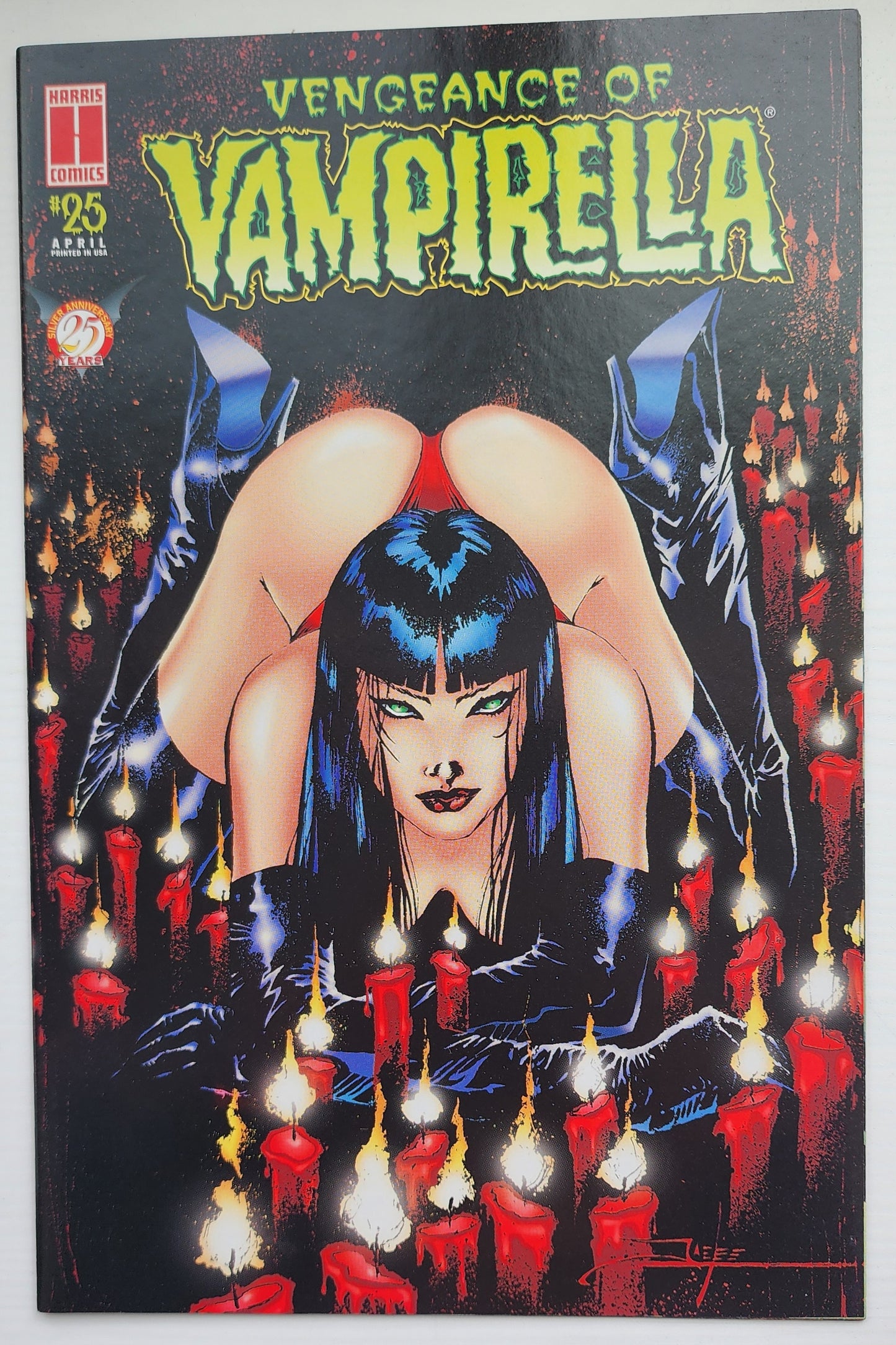 VENGEANCE OF VAMPIRELLA #25 JAE LEE VARIANT 1996 Vampirella HARRIS COMICS