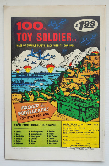 SPIDER-WOMAN #38 NEWSSTAND 1981 Spider-Woman MARVEL COMICS