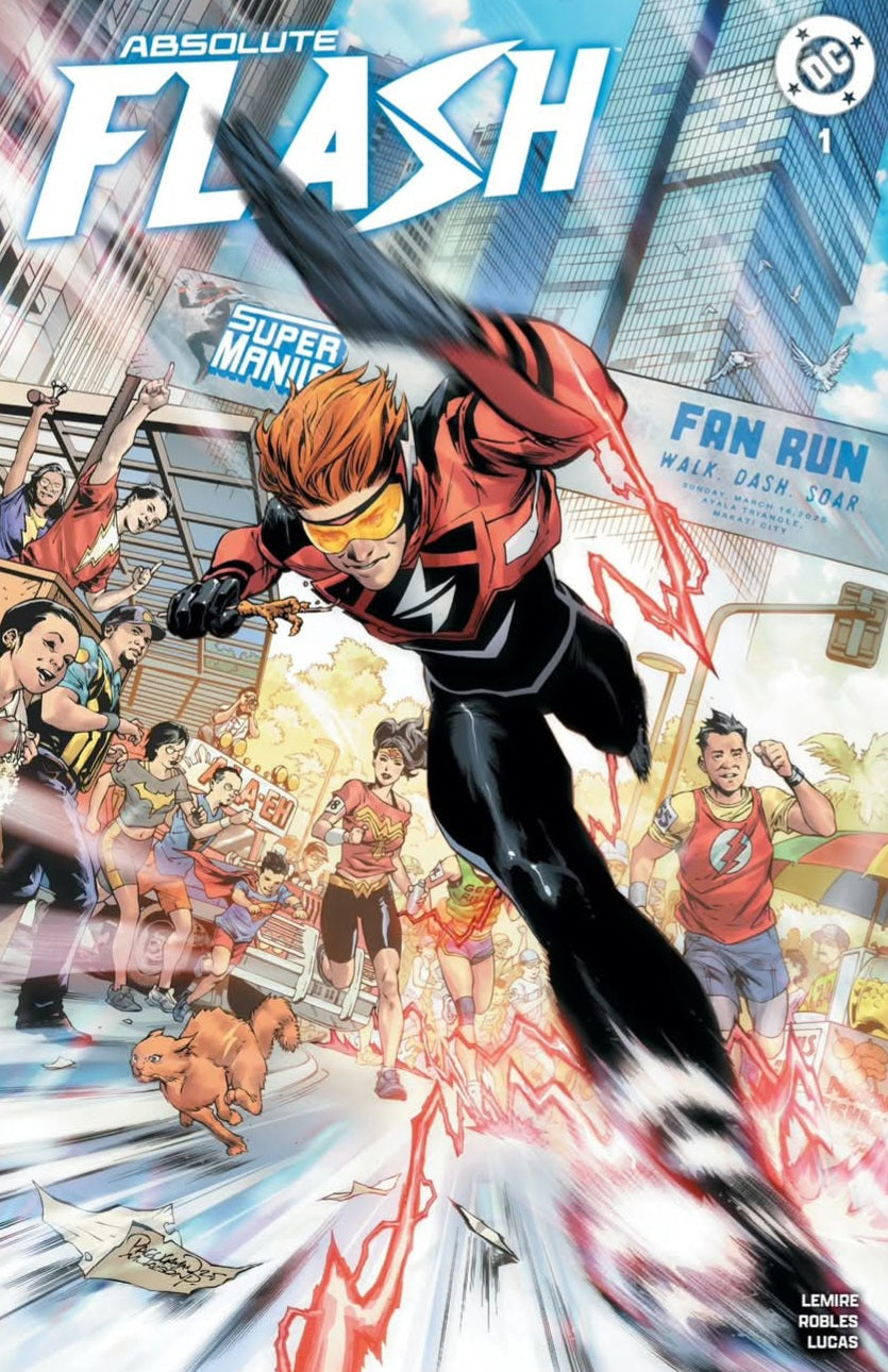 ABSOLUTE FLASH #1 SUPERMANILA PHILIPPINES COMIC CON FAN RUN EXCLUSIVE PAGULAYAN VARIANT 2025 Absolute Flash DC COMICS