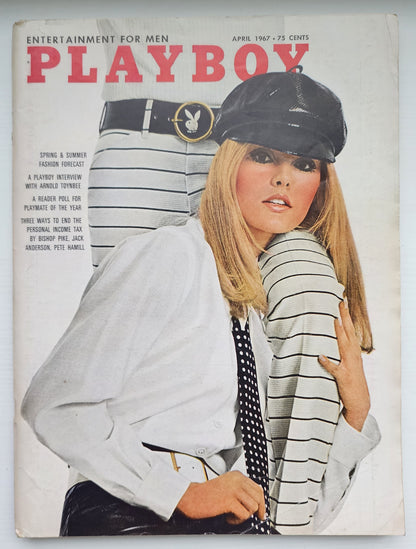 PLAYBOY MAGAZINE APRIL 1967 Playboy PLAYBOY