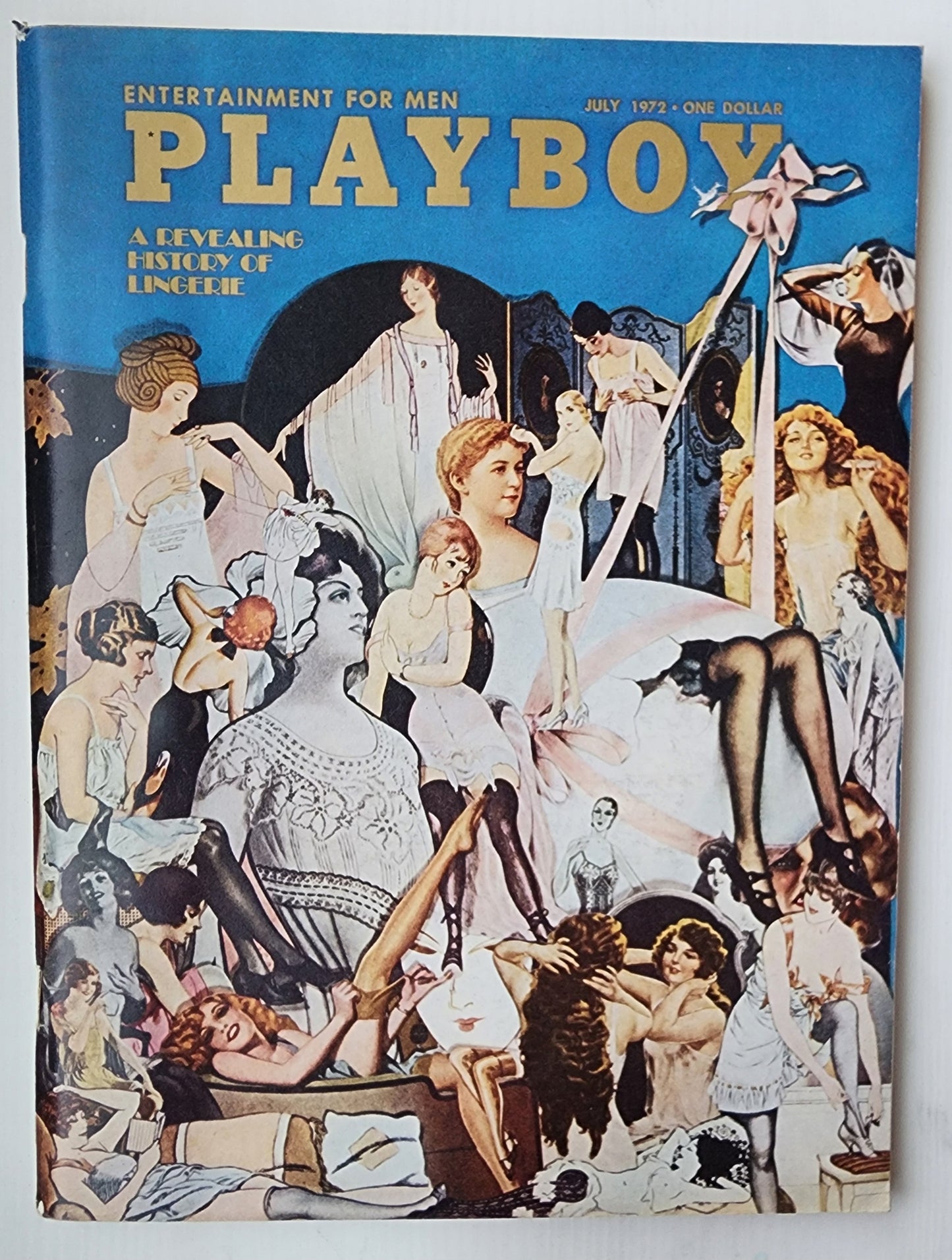PLAYBOY MAGAZINE JULY 1972 Playboy PLAYBOY