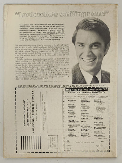 LEGION OF MONSTERS #1 MAGAZINE SIZE 1975 (1ST APP LEGION MONSTERS MANPHIBIAN) HEAVY METAL MAGAZINE