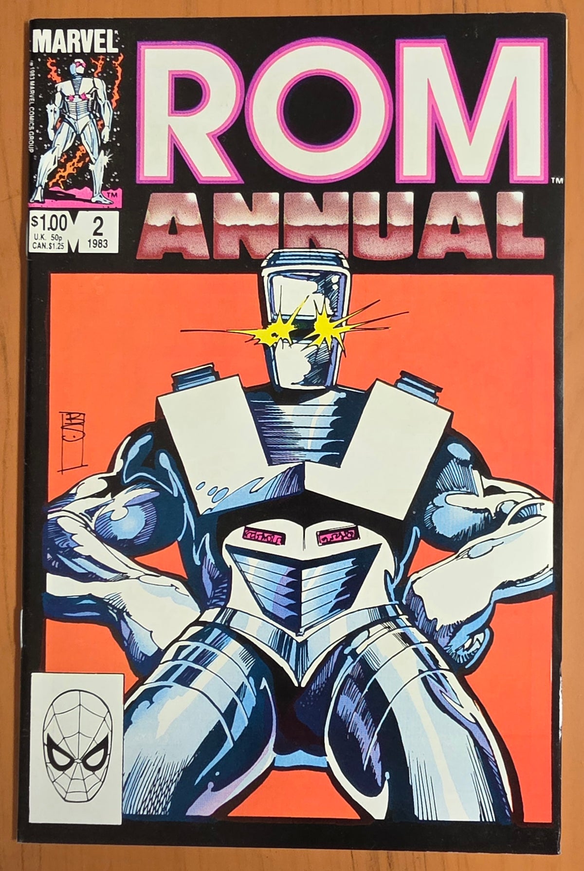 ROM ANNUAL #2 1983 ROM MARVEL COMICS