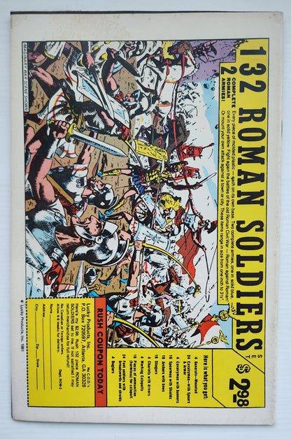 MARVEL SUPER ACTION #29 AVENGERS NEWSSTAND 1981 Marvel Super Action MARVEL COMICS