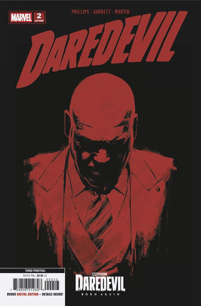 07/29/2026 DAREDEVIL #1-3 MARVEL TELEVISION REPRINT VARIANT SET