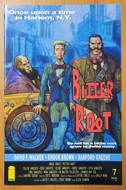 BITTER ROOT #7 1ST PRINT 1:10 HOMAGE VARIANT 2020 [P03] Bitter Root IMAGE COMICS