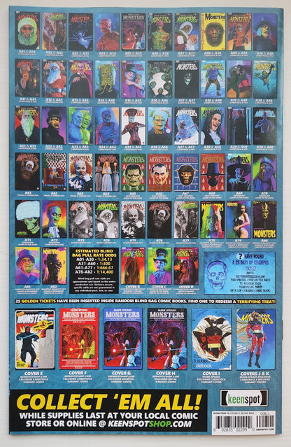 MARK SPEARS MONSTERS #8 BLIND BAG VARIANT A15 Universal Monsters KEENSPOT ENTERTAINMENT