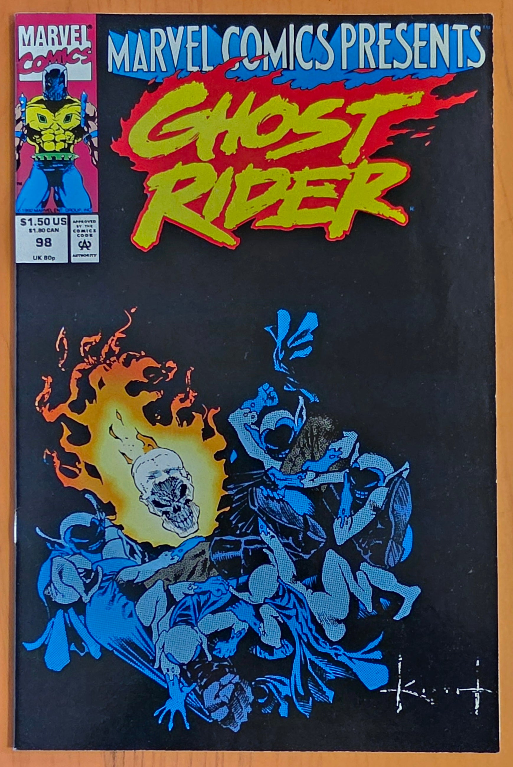 MARVEL COMICS PRESENTS #98 1992 SAM KIETH [J02] Marvel Comics Presents MARVEL COMICS
