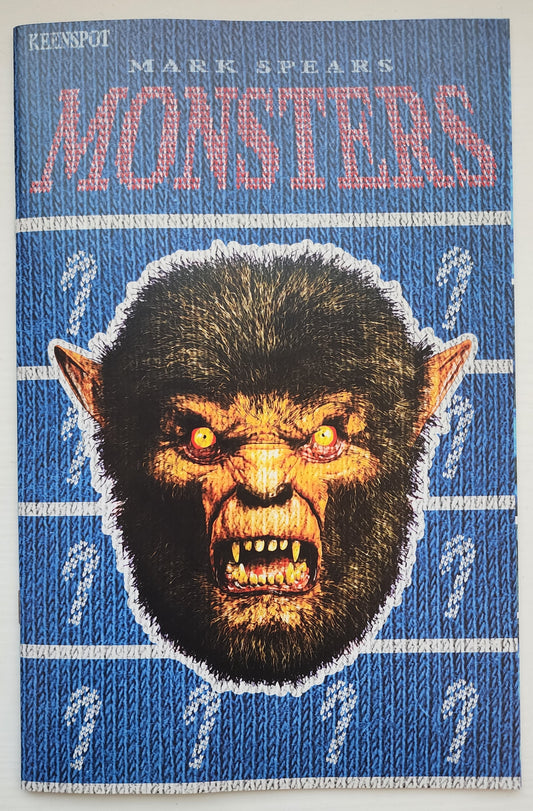 MARK SPEARS MONSTERS #8 BLIND BAG VARIANT A67 UGLY SWEATER GLOW IN THE DARK Universal Monsters KEENSPOT ENTERTAINMENT