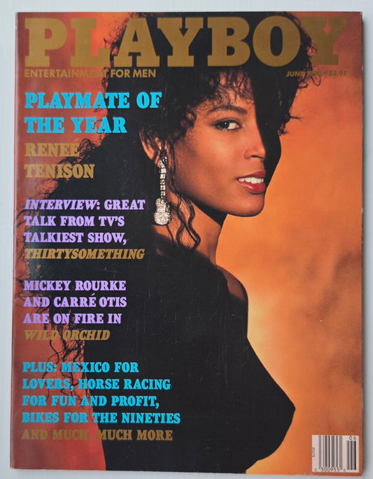 1990 PLAYBOY MAGAZINE JUNE Playboy PLAYBOY