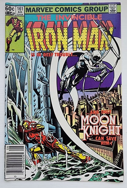 IRON MAN #161 NEWSSTAND 1982 Iron Man MARVEL COMICS