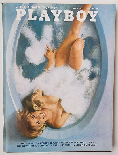PLAYBOY MAGAZINE APRIL 1971 Playboy PLAYBOY