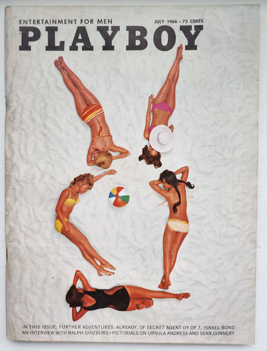 PLAYBOY MAGAZINE JULY 1966 Playboy PLAYBOY