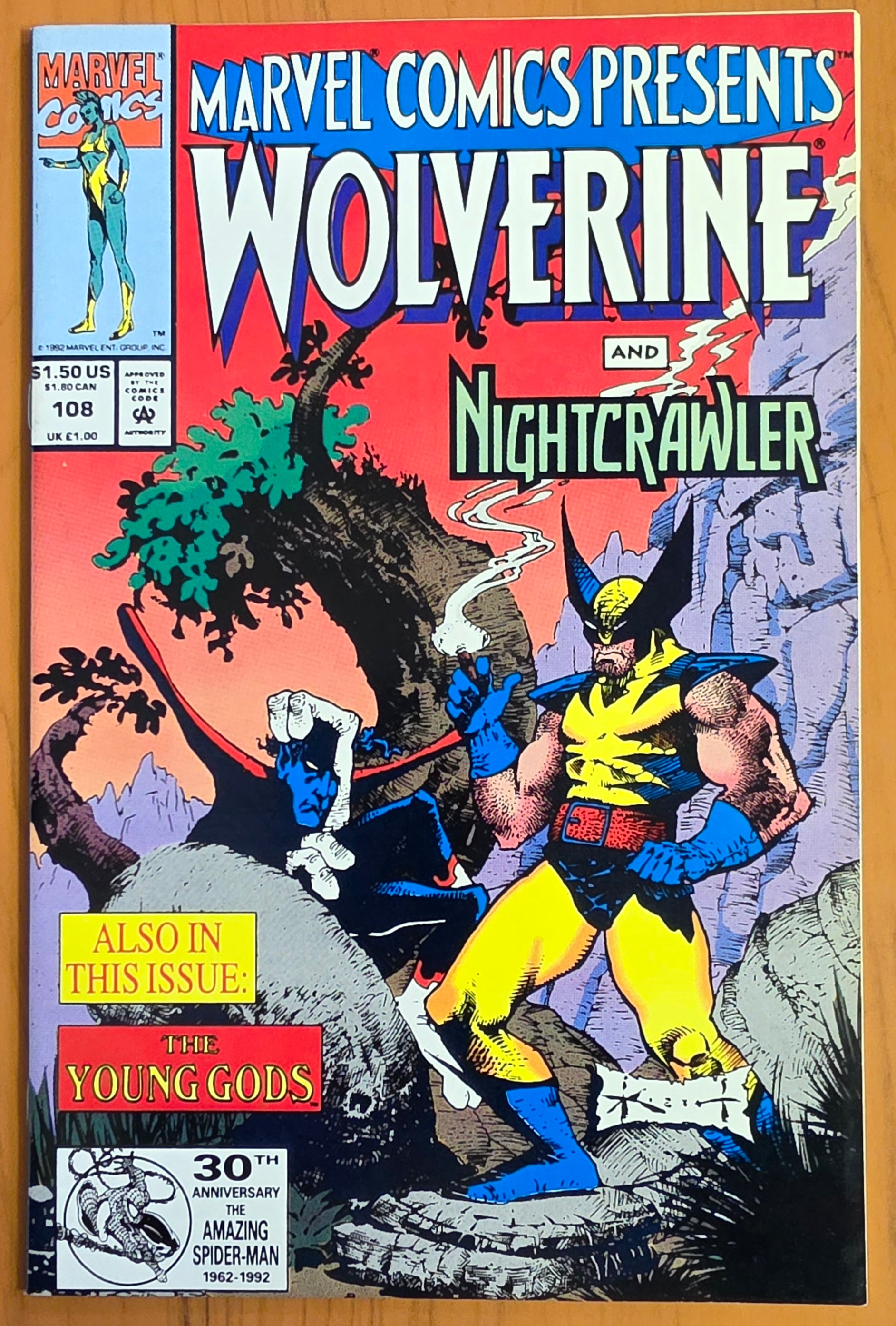 MARVEL COMICS PRESENTS #108 1992 SAM KIETH [J01] Marvel Comics Presents MARVEL COMICS