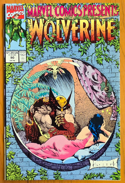 MARVEL COMICS PRESENTS #90 1991 SAM KIETH [J02] Marvel Comics Presents MARVEL COMICS