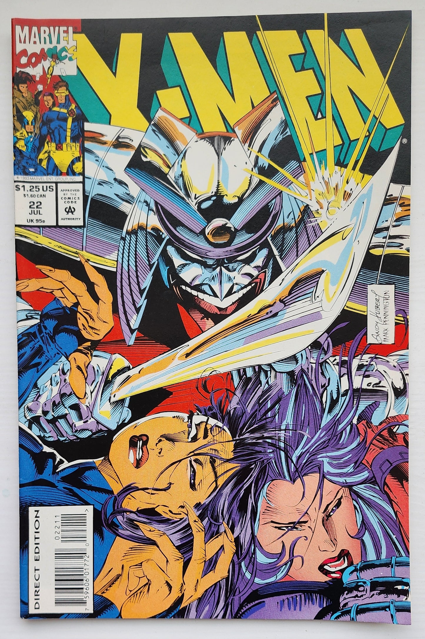 X-MEN #22 1993 [I01] X-Men MARVEL COMICS