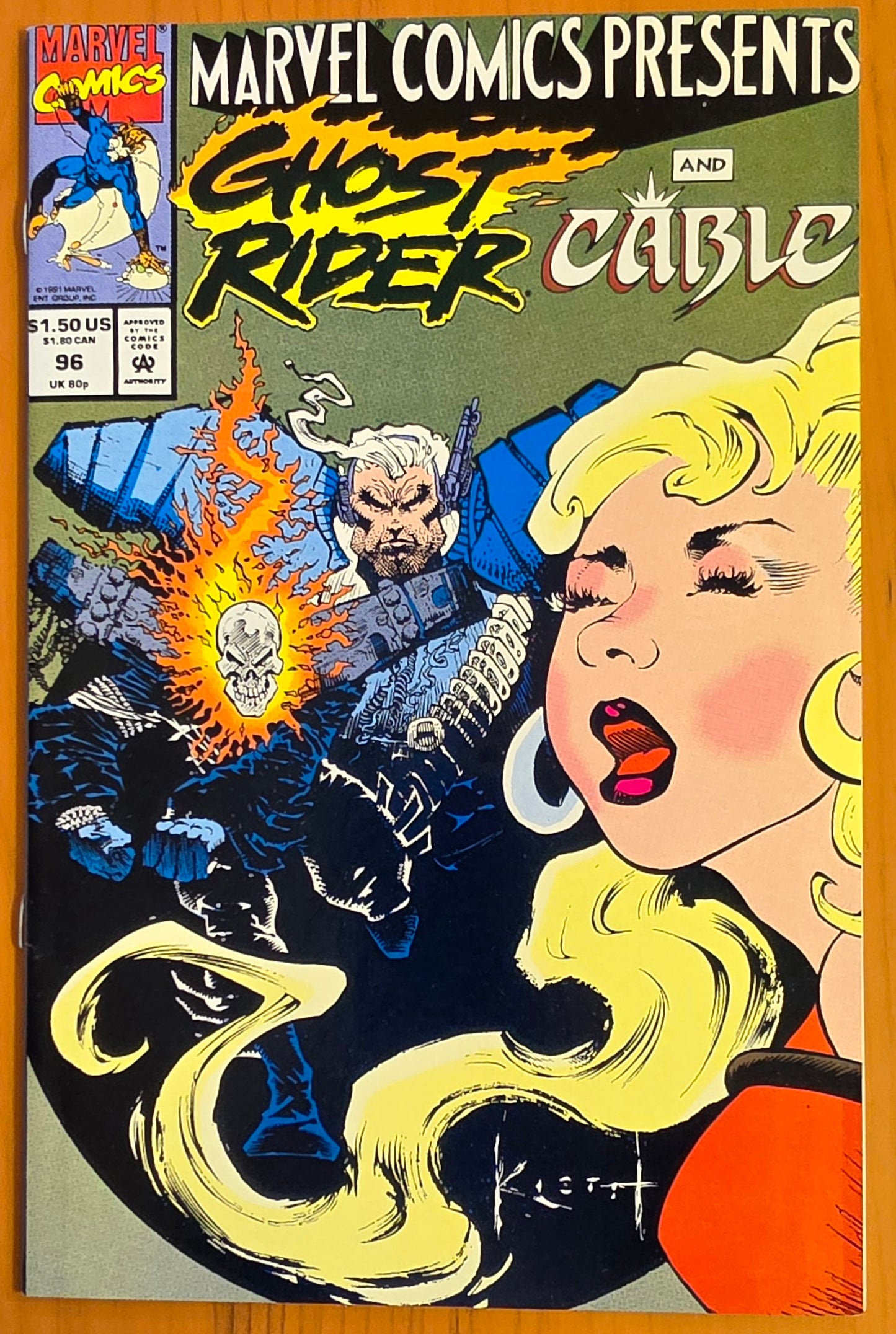MARVEL COMICS PRESENTS #96 1992 SAM KIETH [J01] Marvel Comics Presents MARVEL COMICS