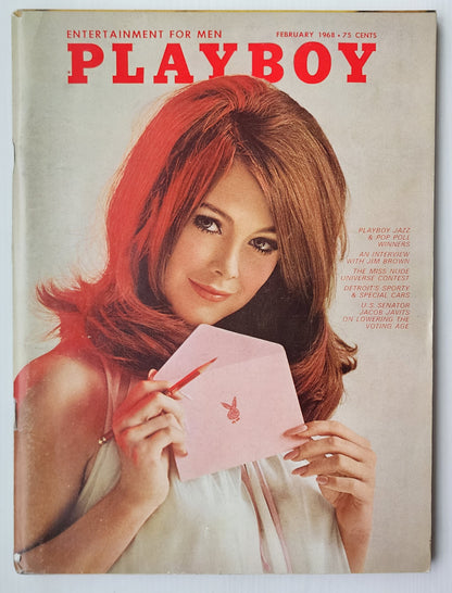 PLAYBOY MAGAZINE FEBRUARY 1968 Playboy PLAYBOY
