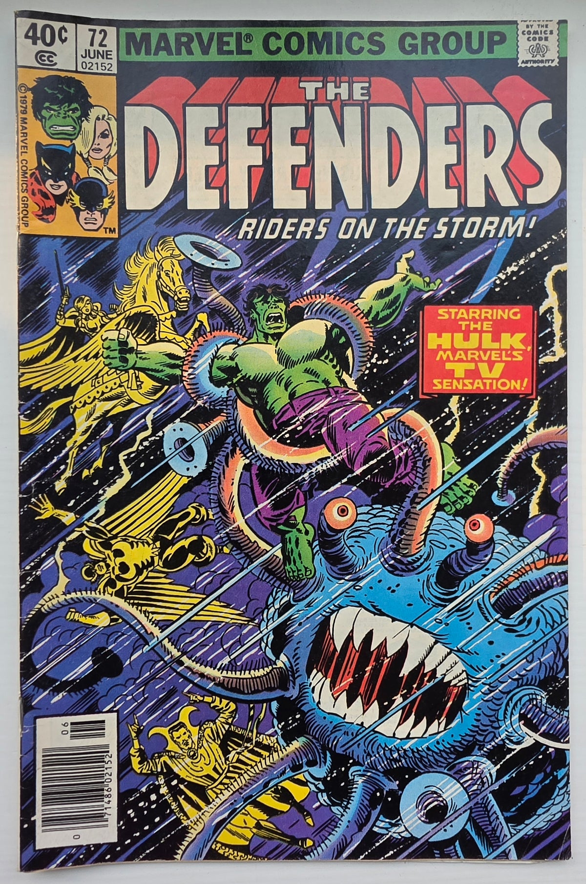 DEFENDERS #72 1979 [I02] Defenders MARVEL COMICS