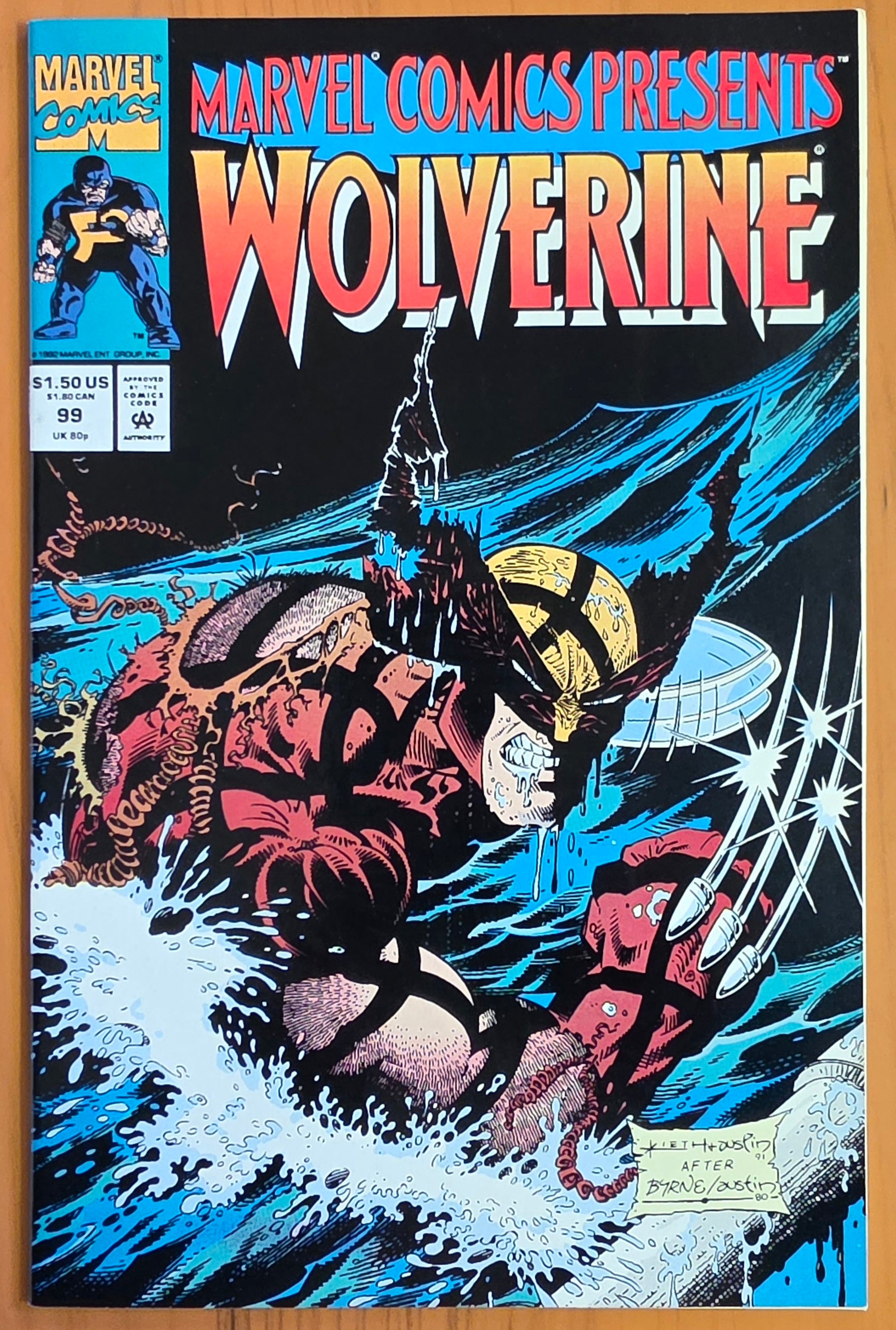 MARVEL COMICS PRESENTS #99 1992 SAM KIETH [J01] Marvel Comics Presents MARVEL COMICS