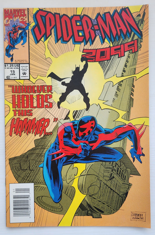 SPIDER-MAN 2099 #15 NEWSSTAND 1994 Spider-Man 2099 MARVEL COMICS