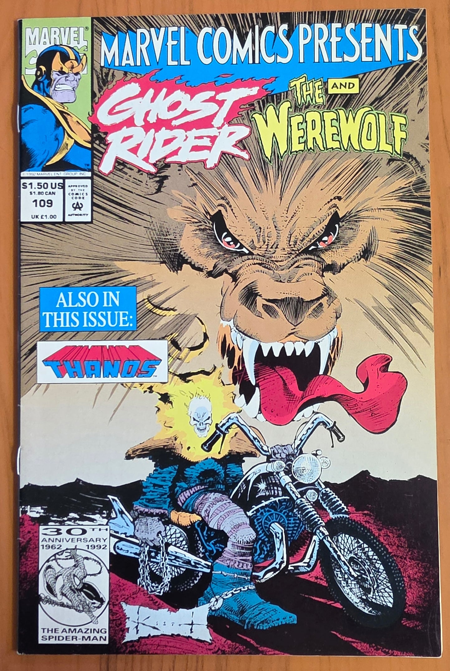 MARVEL COMICS PRESENTS #109 1992 SAM KIETH [J01] Marvel Comics Presents MARVEL COMICS