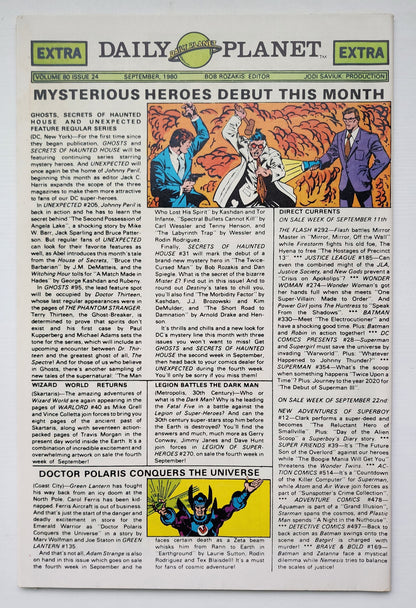 WORLDS FINEST #266 1981 NEWSSTAND Worlds Finest DC Comics