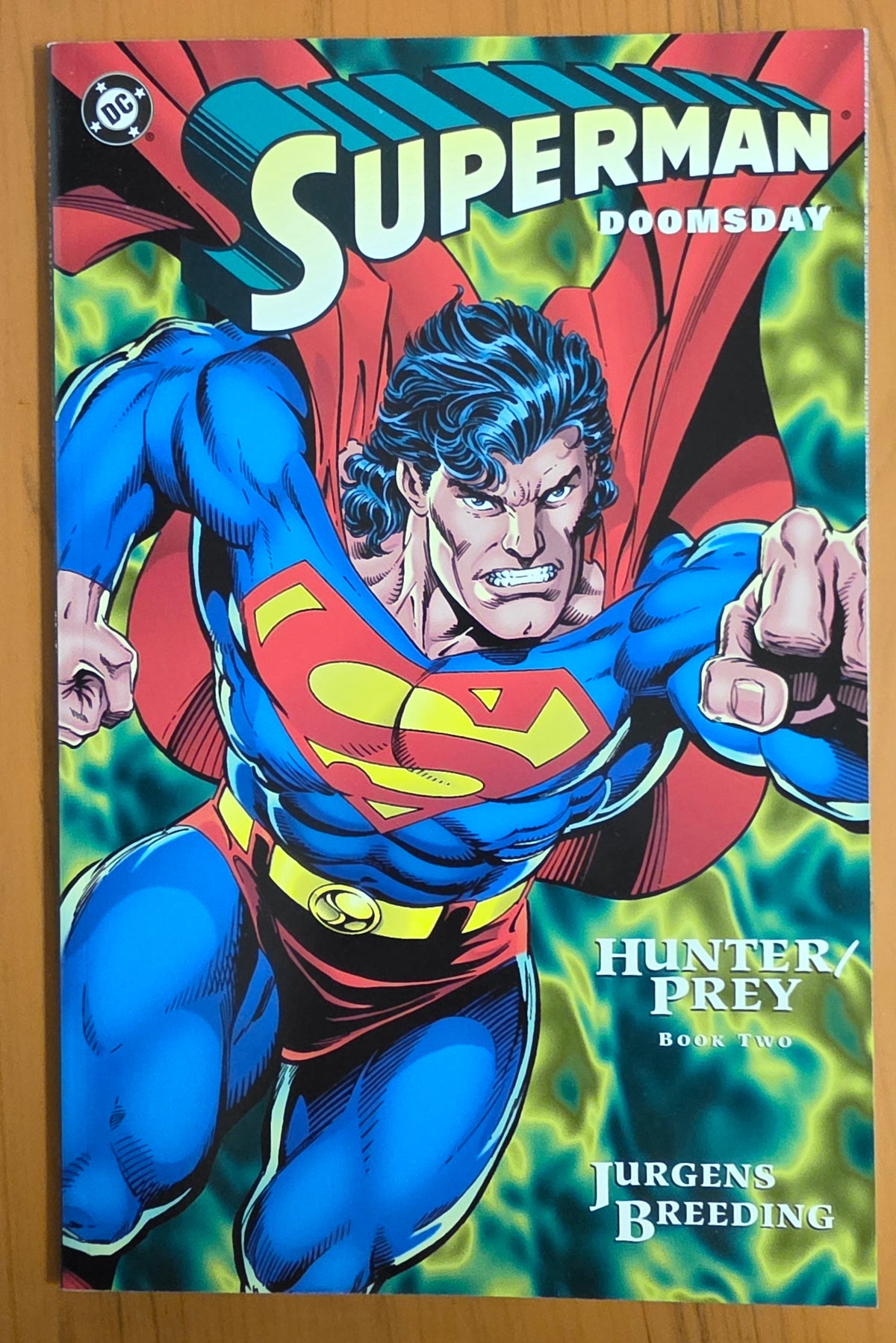 SUPERMAN MAN DOOMSDAY #2 1994 DC UNIVERSE LOGO Batman DC COMICS