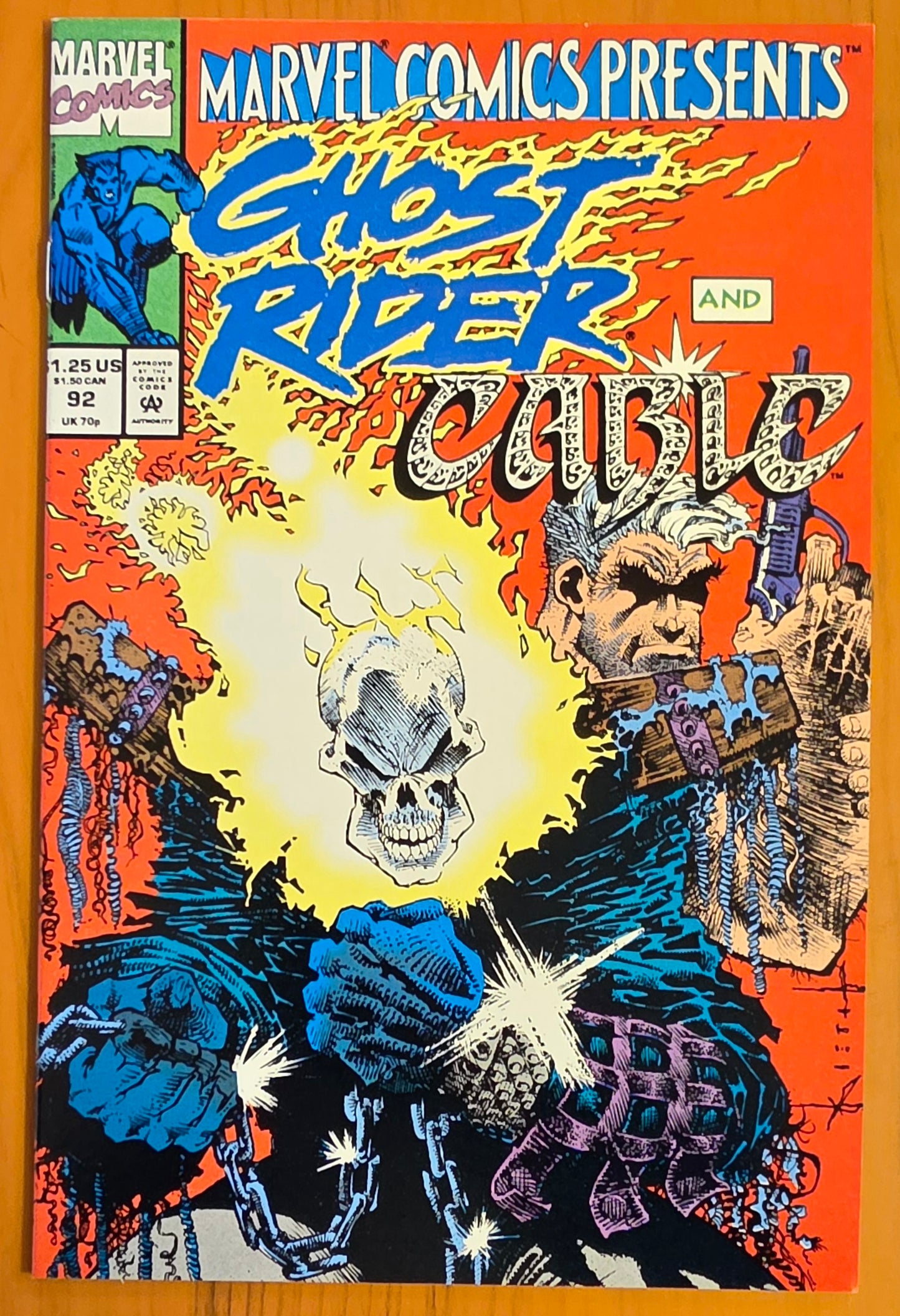 MARVEL COMICS PRESENTS #92 1991 SAM KIETH [J02] Marvel Comics Presents MARVEL COMICS