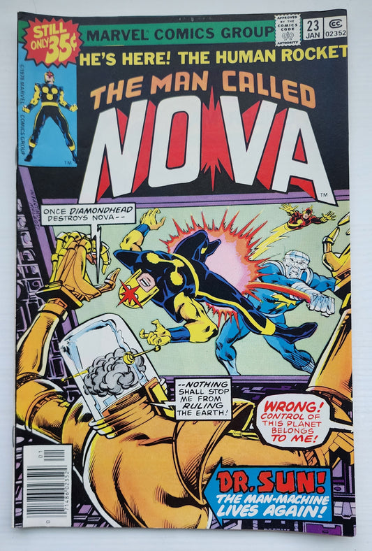 NOVA #23 NEWSSTAND 1979 Nova MARVEL COMICS