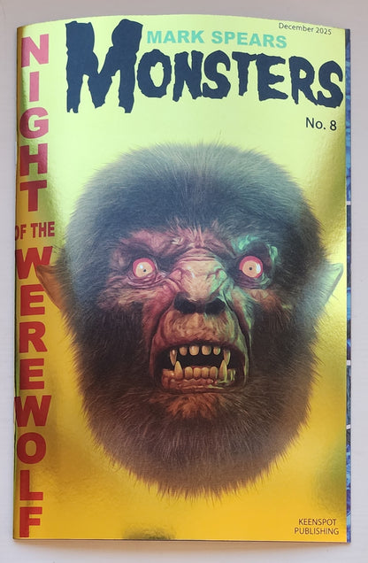 MARK SPEARS MONSTERS #8 BLIND BAG VARIANT A38 FOIL Universal Monsters KEENSPOT ENTERTAINMENT