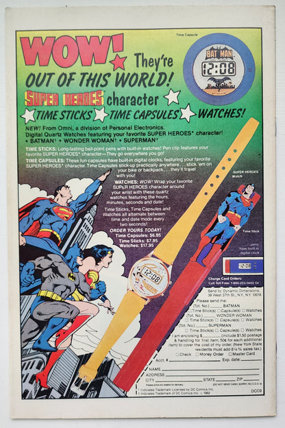 DC COMICS PRESENTS #52 SUPERMAN DOOM PATROL 1982 NEWSSTAND DC Comics Presents DC Comics