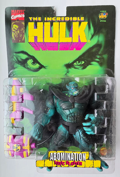 TOY BIZ INCREDIBLE HULK ABOMINATION TOXIC BLASTER Incredible Hulk Toy Biz