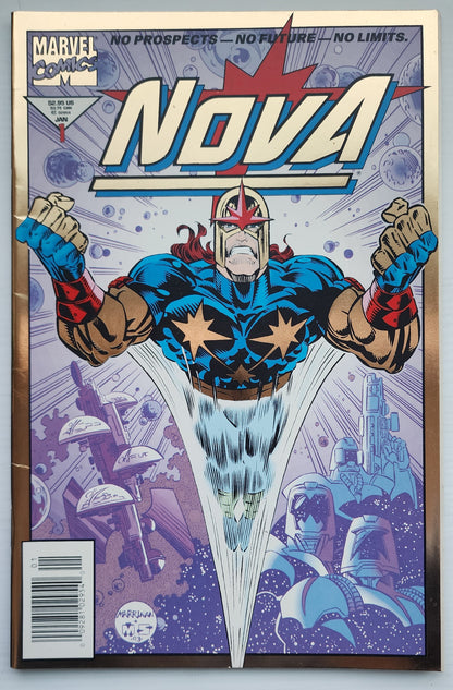 NOVA #1 NEWSSTAND 1994 Nova MARVEL COMICS