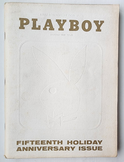PLAYBOY MAGAZINE FIFTEENTH HOLIDAY ANNIVERSARY ISSUE 1969 Playboy PLAYBOY