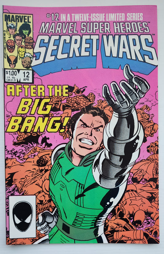 MARVEL SUPER HEROES SECRET WARS #12 NEWSSTAND 1985 [I01] Secret Wars MARVEL COMICS