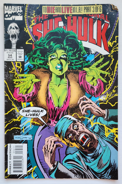 SENSATIONAL SHE-HULK #54 1993 She-Hulk MARVEL COMICS