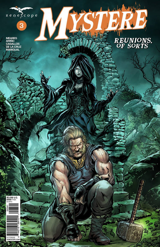 MYSTERE #3 (OF 5) CVR D RIVEIRO 2019 comic book ZENESCOPE ENTERTAINMENT INC