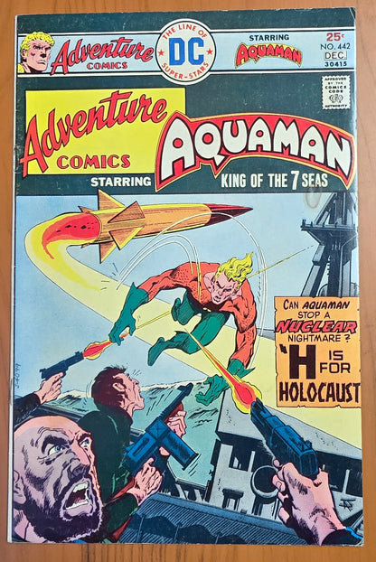 ADVENTURE COMICS #442 AQUAMAN 1975 [J02] Aquaman DC COMICS