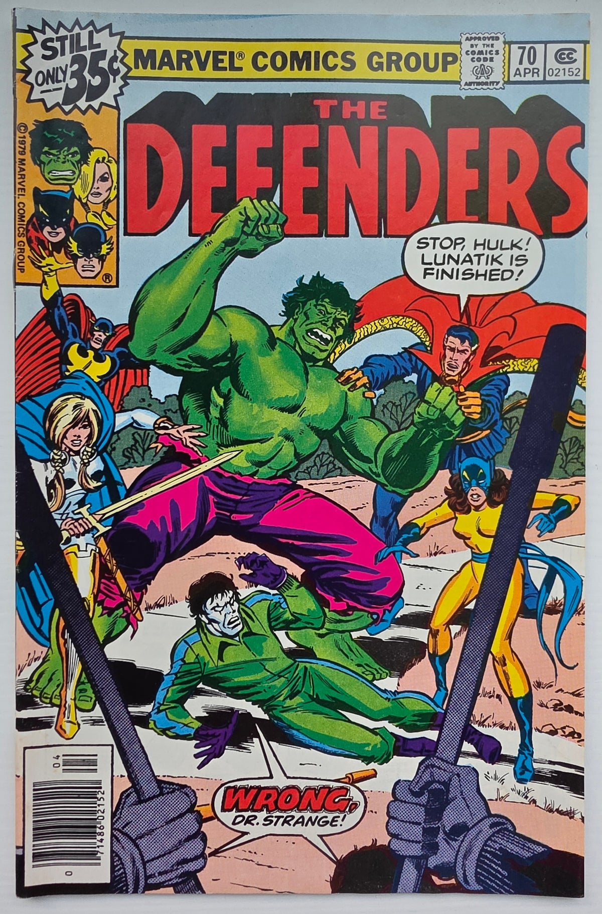 DEFENDERS #70 1979 Defenders MARVEL COMICS