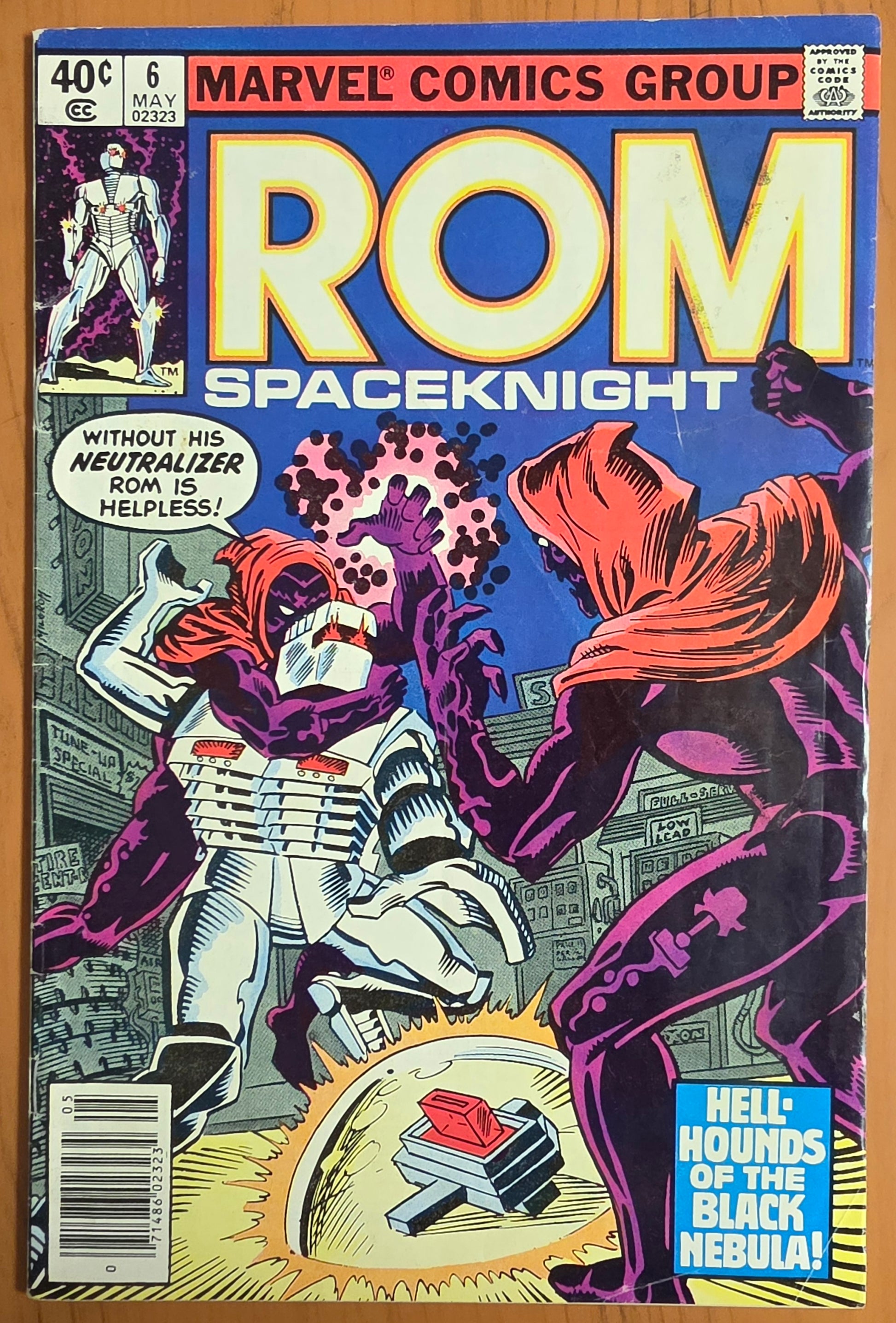 ROM #6 1980 NEWSSTAND ROM MARVEL COMICS