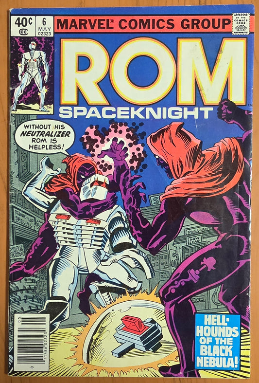 ROM #6 1980 NEWSSTAND ROM MARVEL COMICS