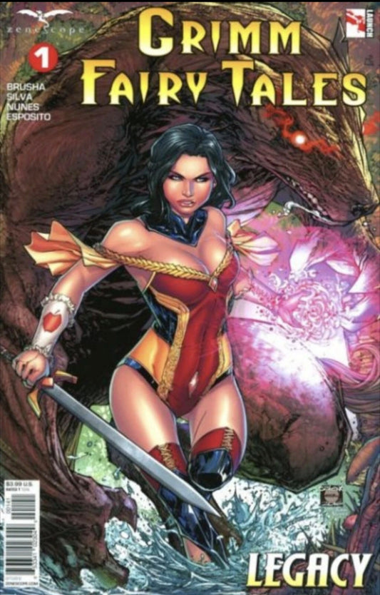 GRIMM FAIRY TALES #1 D VARIANT 2016 Grimm Fairy Tales ZENESCOPE ENTERTAINMENT INC