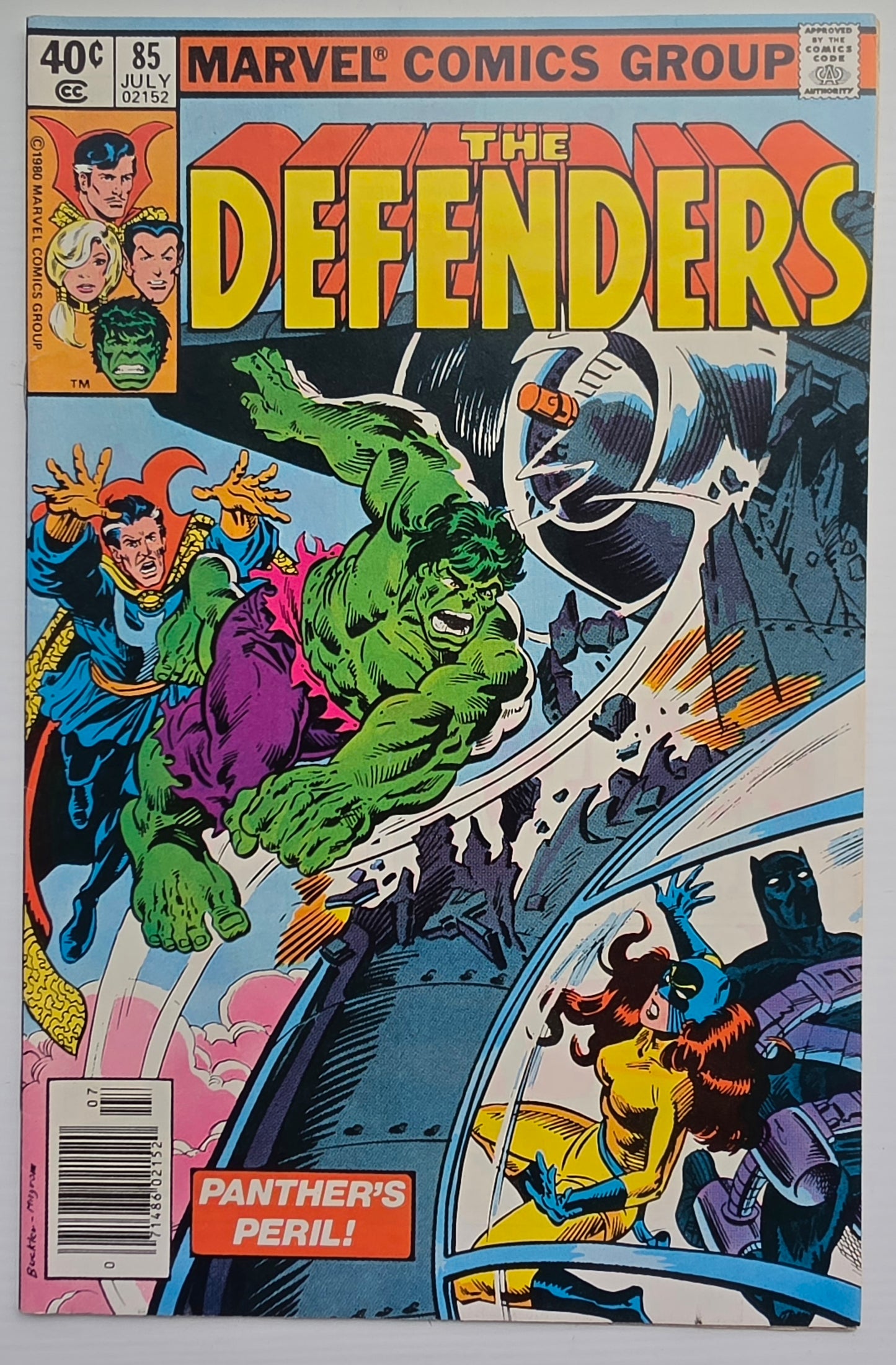 DEFENDERS #85 1980 NEWSSTAND