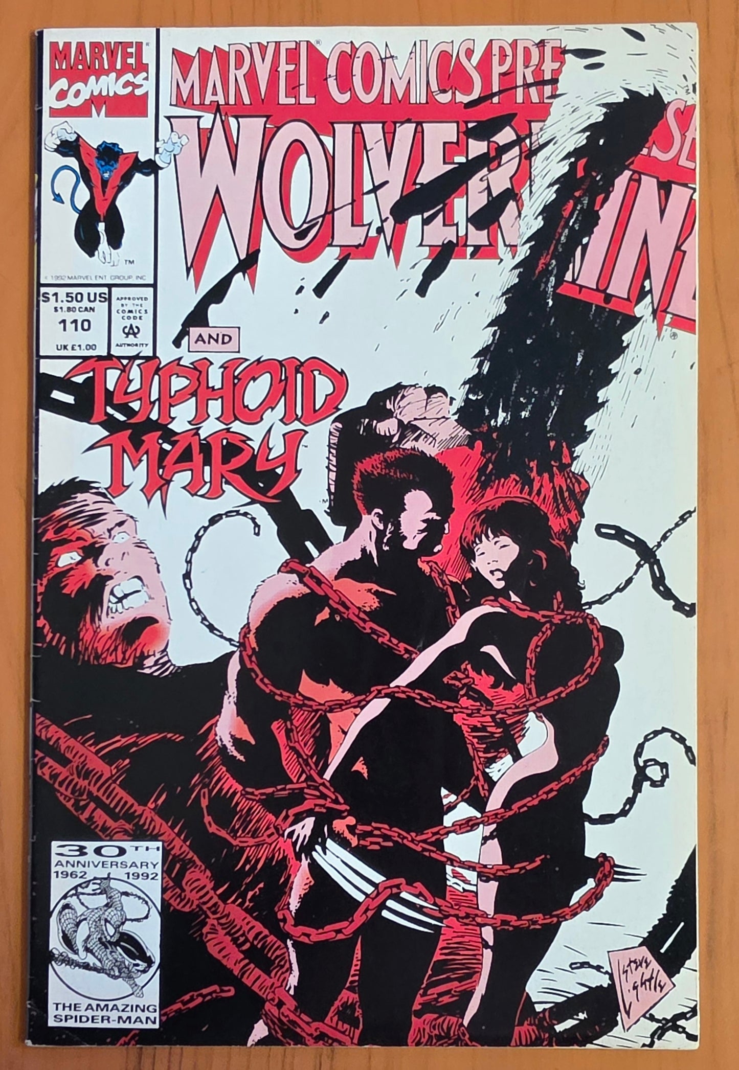 MARVEL COMICS PRESENTS #110 1992 SAM KIETH STEVE LIGHTLE [J03] Marvel Comics Presents MARVEL COMICS