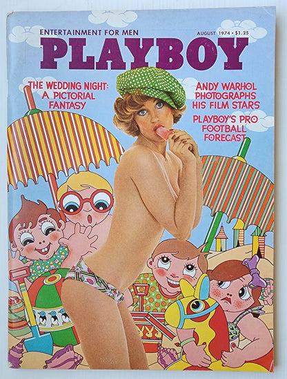 PLAYBOY MAGAZINE AUGUST 1974 Playboy PLAYBOY