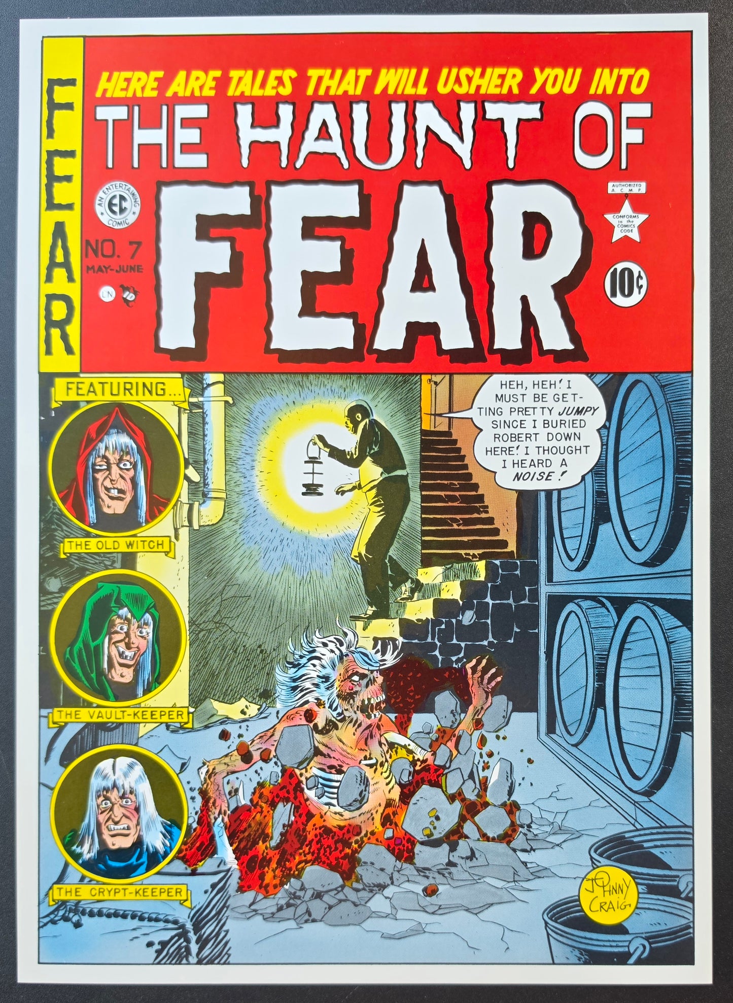 HAUNT OF FEAR #7 PRINT EC Comics EC Comics