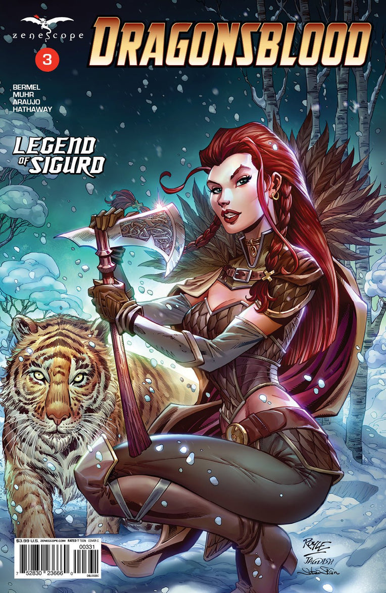 DRAGONSBLOOD #3 (OF 4) CVR C ROYLE 2019 comic ZENESCOPE ENTERTAINMENT INC