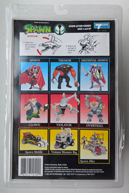 MCFARLANE TOYS SPAWN VIOLATOR WITH COMIC BOOK [J01] Spawn Todd Toys