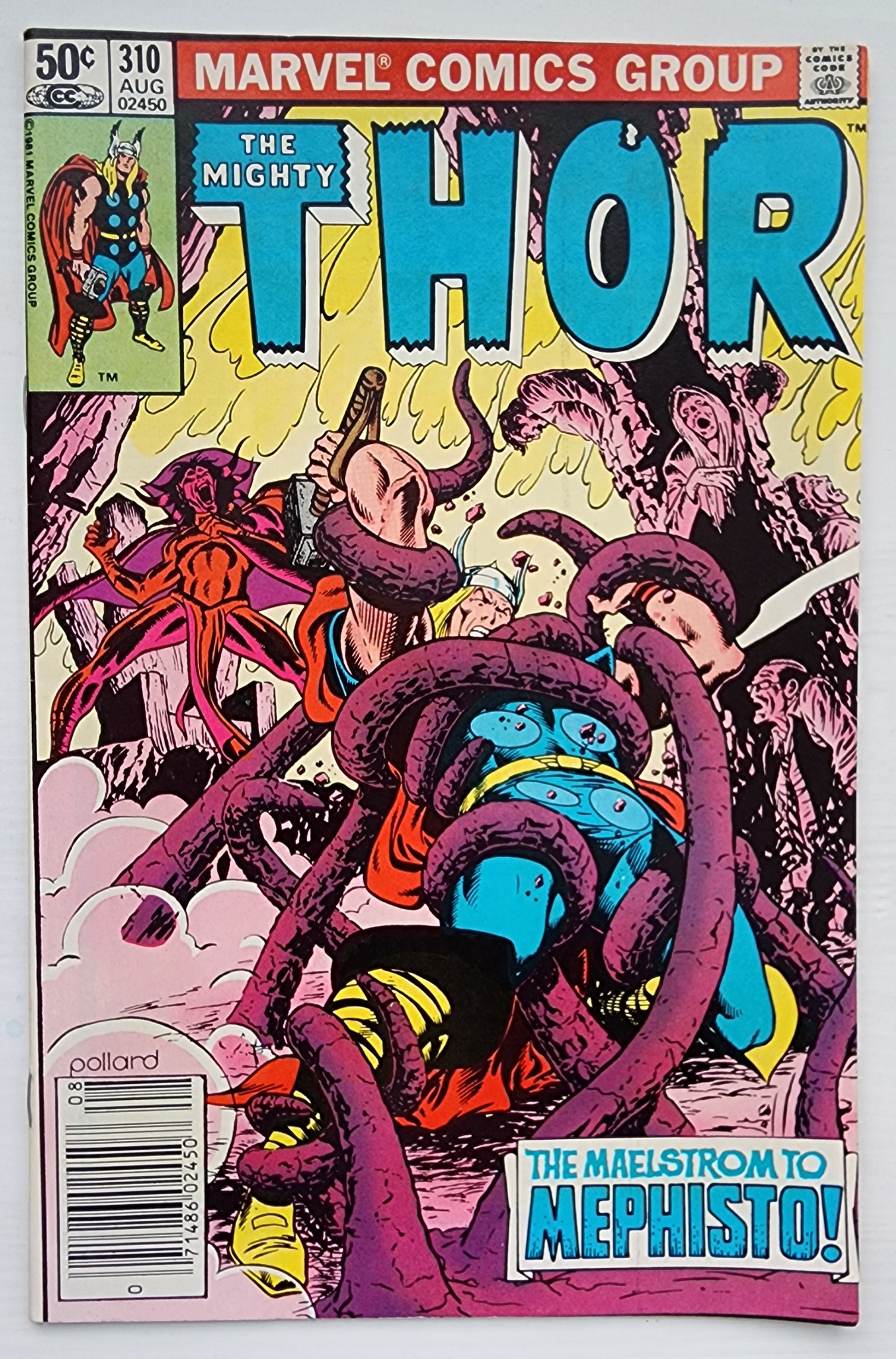 THOR #310 NEWSSTAND 1981 Thor MARVEL COMICS